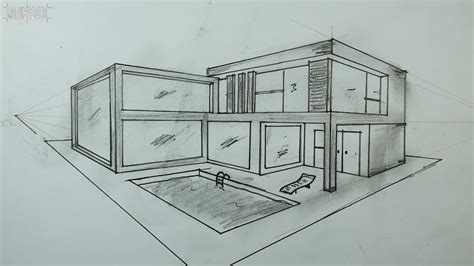 architecture beginner easy modern house drawing|Basics of Architectural Drawing for Beginners .